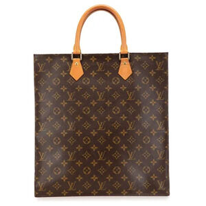 Louis Vuitton Monogram Canvas Sac Plat Top Handle Tote Bag